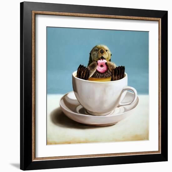Otterly Delicious-Lucia Heffernan-Framed Art Print