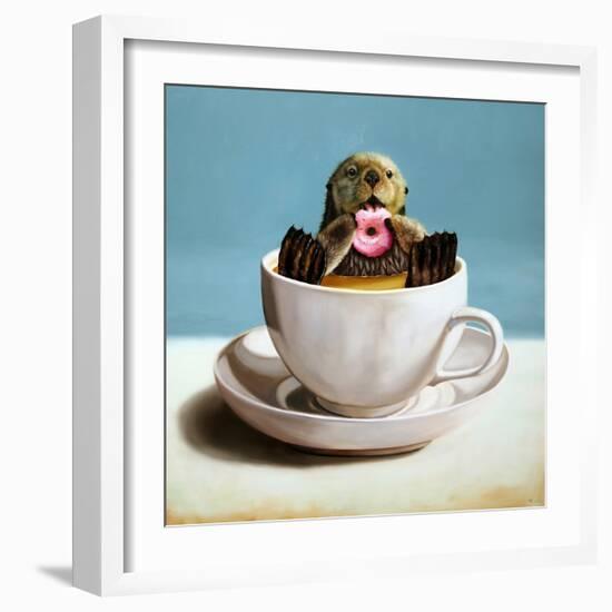 Otterly Delicious-Lucia Heffernan-Framed Art Print
