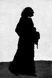 Silhouette of Anton Bruckner (1824-96) Austrian Composer, Conducting-Otto Bohler-Giclee Print