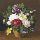 Roses and Convulvulus in a Vase-Otto Didrik Ottesen-Giclee Print