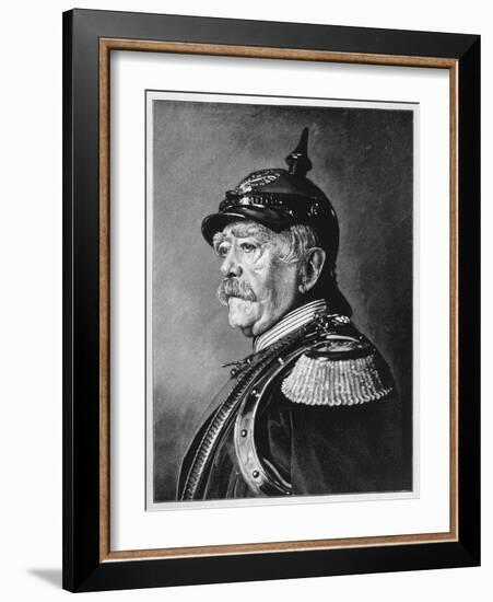 Otto Eduard Leopold Bismarck-Fritz Werner-Framed Art Print