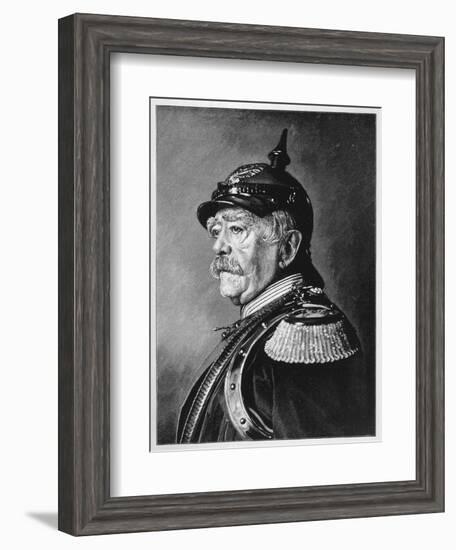 Otto Eduard Leopold Bismarck-Fritz Werner-Framed Art Print