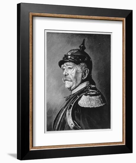 Otto Eduard Leopold Bismarck-Fritz Werner-Framed Art Print