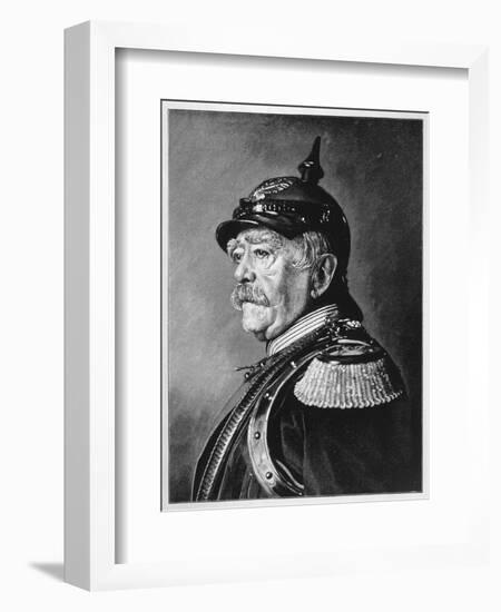 Otto Eduard Leopold Bismarck-Fritz Werner-Framed Art Print