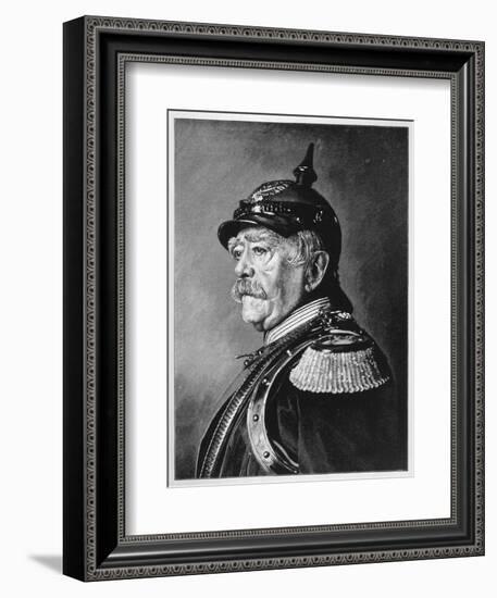 Otto Eduard Leopold Bismarck-Fritz Werner-Framed Art Print