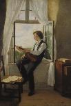 The Violinist at the Window, 1861-Otto Franz Scholderer-Giclee Print