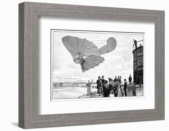 Otto Lilienthal's Glider, 19th Century-Science Photo Library-Framed Photographic Print