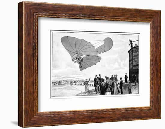 Otto Lilienthal's Glider, 19th Century-Science Photo Library-Framed Photographic Print