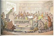 'A Book Auction', c1810-Otto Limited-Giclee Print