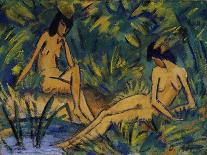 Seated Women by Water-Otto Mueller-Giclee Print