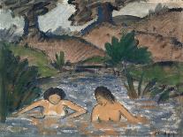 Bathers, C. 1927-Otto Muller-Mounted Giclee Print