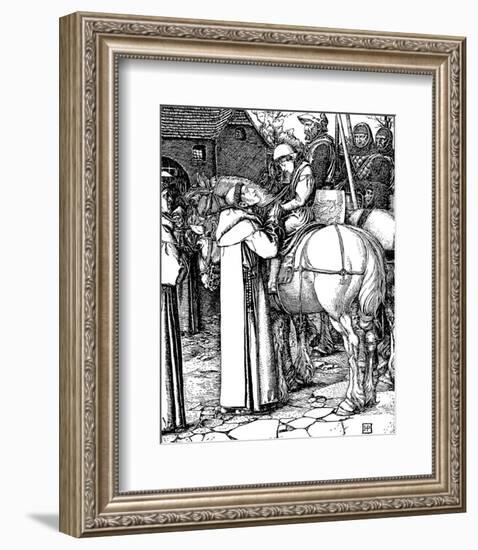 Otto of The Silver Hand-Howard Pyle-Framed Premium Giclee Print