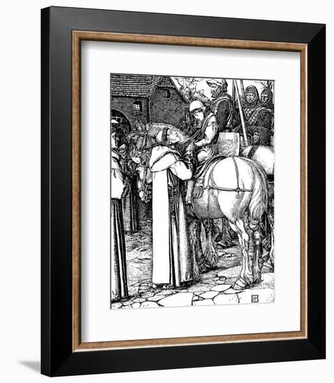 Otto of The Silver Hand-Howard Pyle-Framed Premium Giclee Print