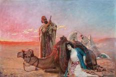 A Rest in the Desert, 1903-Otto Pilny-Giclee Print