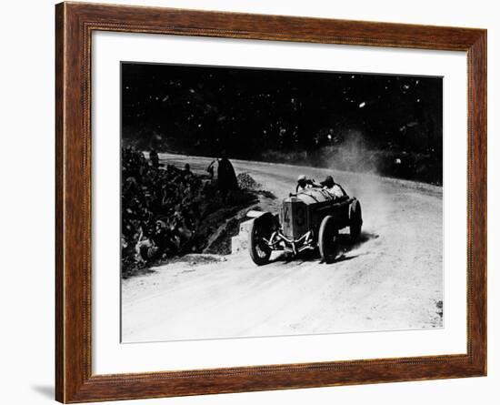 Otto Salzer in a Mercedes GP/14, in the Targa Florio, Sicily, 1922-null-Framed Photographic Print