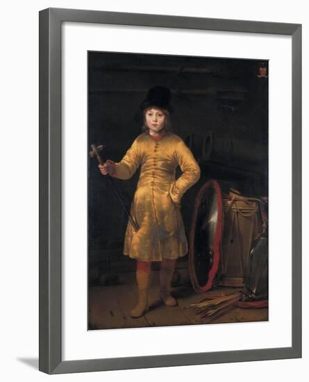 Otto Van Der Waeyen in a Polish Costume, 1656-Ferdinand Bol-Framed Giclee Print