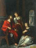 Christ in the House of Mary and Martha, 1556-Otto van Veen-Framed Premier Image Canvas