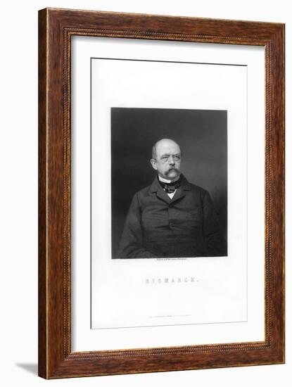 Otto Von Bismarck, Duke of Lauenburg, German Statesman, 1893-W Holl-Framed Giclee Print