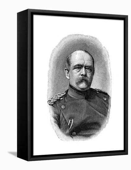 Otto Von Bismarck, German Statesman, 1871-null-Framed Premier Image Canvas