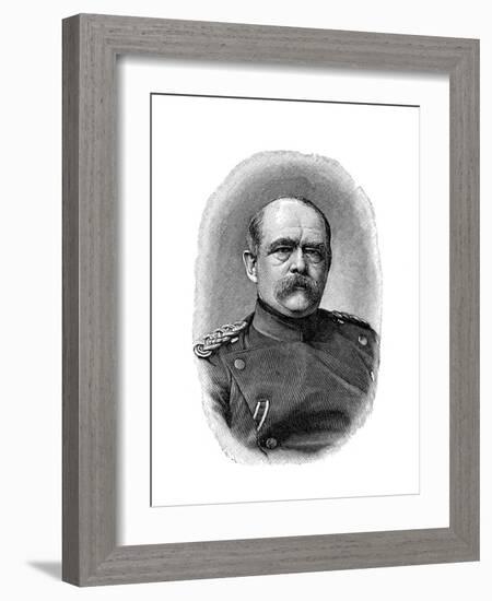 Otto Von Bismarck, German Statesman, 1871-null-Framed Giclee Print