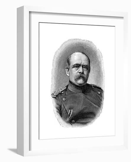 Otto Von Bismarck, German Statesman, 1871-null-Framed Giclee Print