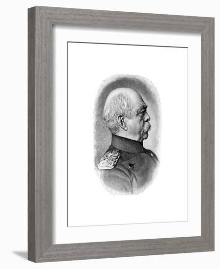 Otto Von Bismarck, German Statesman, 1885-null-Framed Giclee Print