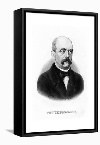 Otto Von Bismarck, German Statesman, 19th Century-null-Framed Premier Image Canvas