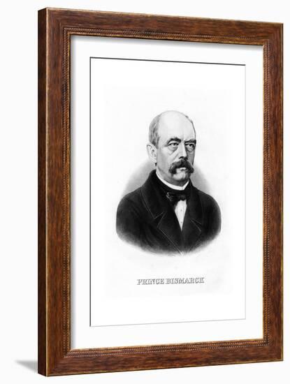 Otto Von Bismarck, German Statesman, 19th Century-null-Framed Giclee Print