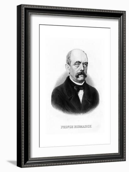 Otto Von Bismarck, German Statesman, 19th Century-null-Framed Giclee Print