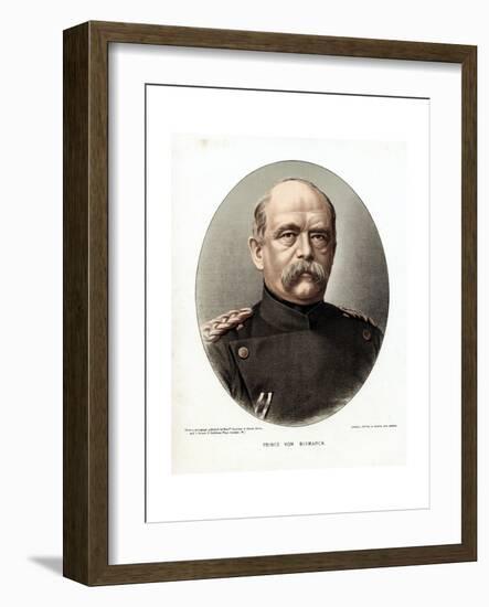 Otto Von Bismarck, German Statesman, C1880-null-Framed Giclee Print