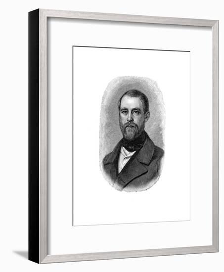 Otto Von Bismarck German Statesman, When Conservative Deputy and Inspector of Dykes, 1850-null-Framed Giclee Print