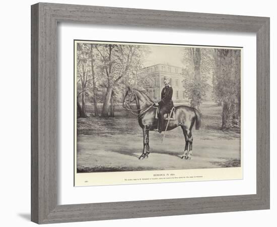 Otto Von Bismarck in 1870-null-Framed Giclee Print