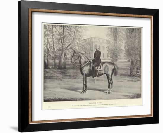 Otto Von Bismarck in 1870-null-Framed Giclee Print