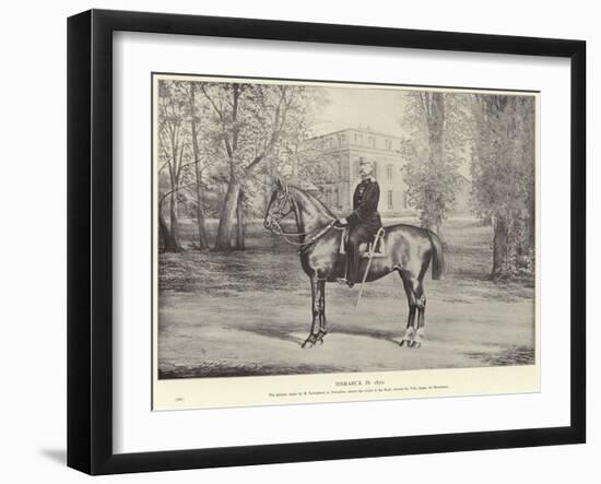 Otto Von Bismarck in 1870-null-Framed Giclee Print