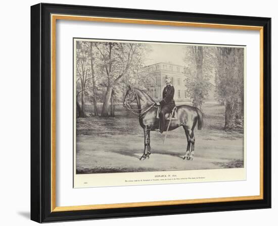 Otto Von Bismarck in 1870-null-Framed Giclee Print