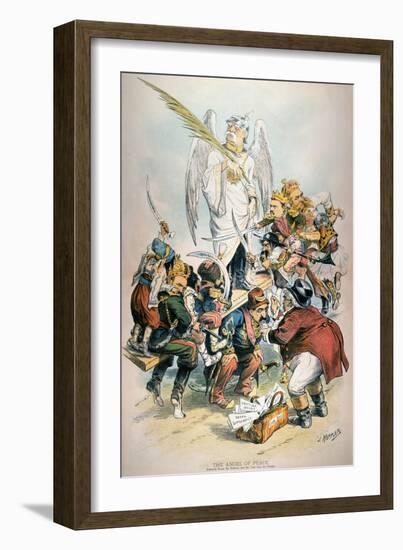 Otto Von Bismarck-Joseph Keppler-Framed Giclee Print