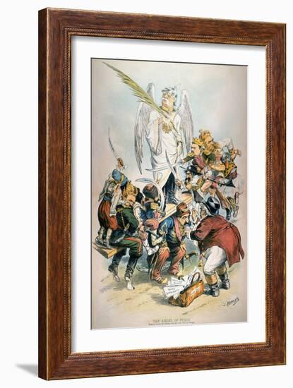 Otto Von Bismarck-Joseph Keppler-Framed Giclee Print