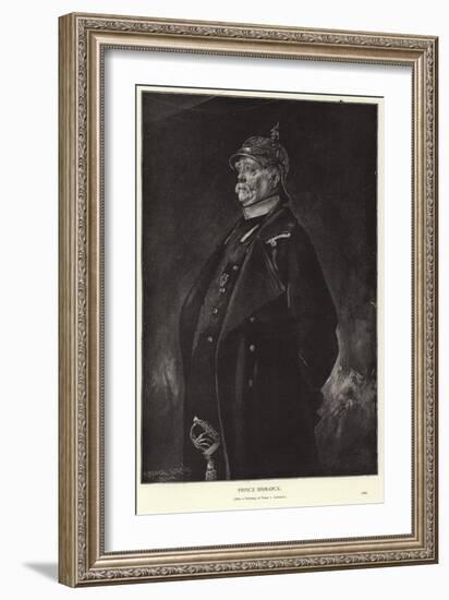 Otto Von Bismarck-Franz Seraph von Lenbach-Framed Giclee Print