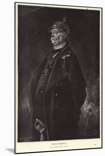 Otto Von Bismarck-Franz Seraph von Lenbach-Mounted Giclee Print