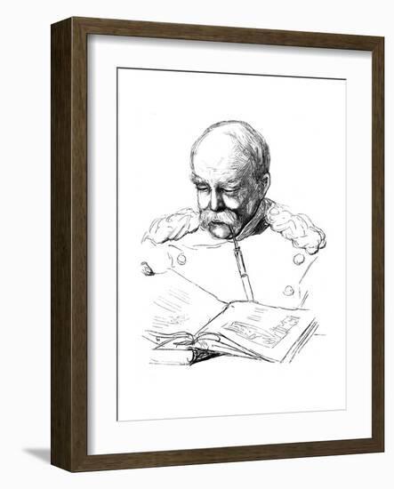 Otto Von Bismark, German Statesman, 1877-A von Werner-Framed Giclee Print