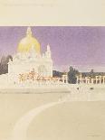 Academy of Fine Arts, Vienna, Design for the Hall of Honour (Coloured Pencil)-Otto Wagner-Giclee Print