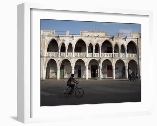 Ottoman Architecture Visible in the Coastal Town of Massawa, Eritrea, Africa-Mcconnell Andrew-Framed Photographic Print