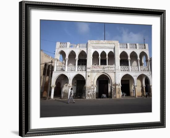 Ottoman Architecture Visible in the Coastal Town of Massawa, Eritrea, Africa-Mcconnell Andrew-Framed Photographic Print