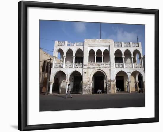 Ottoman Architecture Visible in the Coastal Town of Massawa, Eritrea, Africa-Mcconnell Andrew-Framed Photographic Print