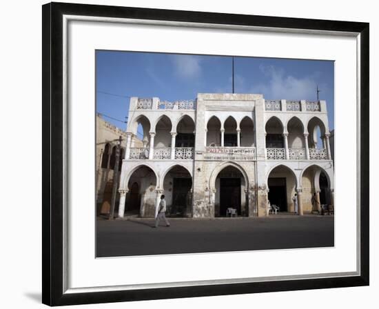 Ottoman Architecture Visible in the Coastal Town of Massawa, Eritrea, Africa-Mcconnell Andrew-Framed Photographic Print