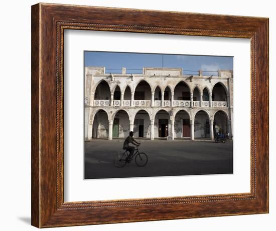 Ottoman Architecture Visible in the Coastal Town of Massawa, Eritrea, Africa-Mcconnell Andrew-Framed Photographic Print