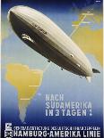 Nach Sudamerika in 3 Tagen! Poster-Ottomar Anton-Premier Image Canvas