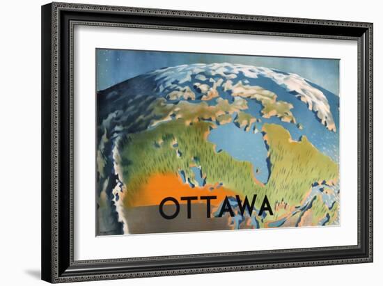 Ottowa, from the Series 'Advance Empire Trade'-Harold Sandys Williamson-Framed Giclee Print