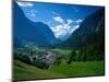 Otztal-Otz Valley & Town of Oetz, Tyrol, Austri-Walter Bibikow-Mounted Photographic Print