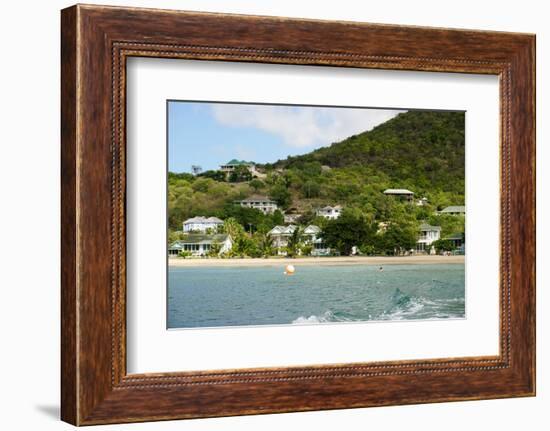 Oualie Beach Hotel, Nevis, St. Kitts and Nevis-Robert Harding-Framed Photographic Print